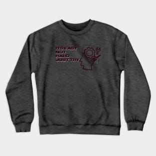 Keep fighting in life and start changing by anything Crewneck Sweatshirt